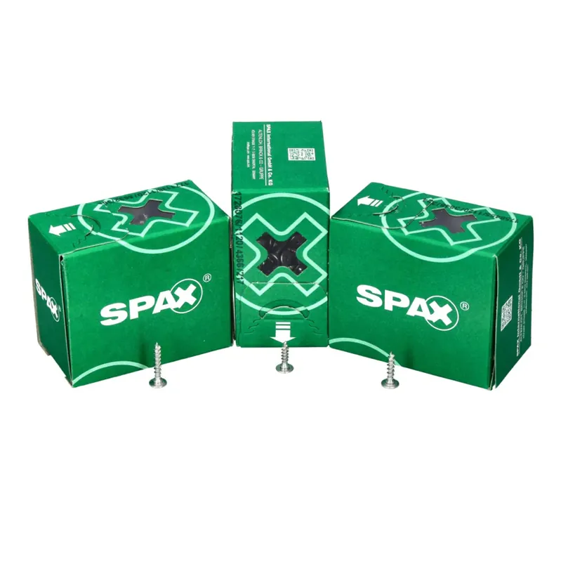 Ausverkauf SPAX Flachrückwandkopf Schraube 3,5 x 25 mm 600 Stk. ( 2x 0151010350253 ) Torx T-STAR Plus T20 für Rückwände ohne Linse Vollgewinde Wirox 4Cut