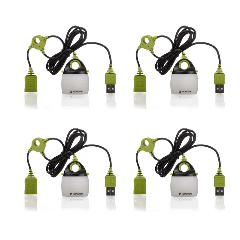Goal Zero 4x Light a Life Mini USB Chainable Light 110 Lumen ( 4x 24007 ) USB LED Lampe koppelbar über USB Letzte Chance