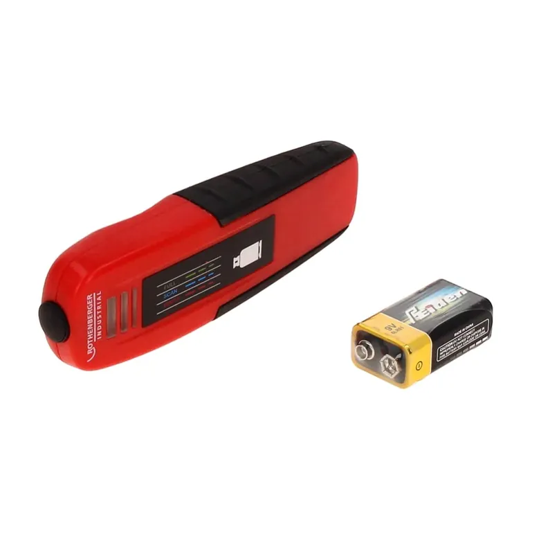 Rothenberger Industrial RoGasfüllstandmessgerät Gasfüllmessgerät ( 1500003369 ) + Batterie für 5 kg / 11 kg / 33 kg Propangasflaschen Schnäppchen