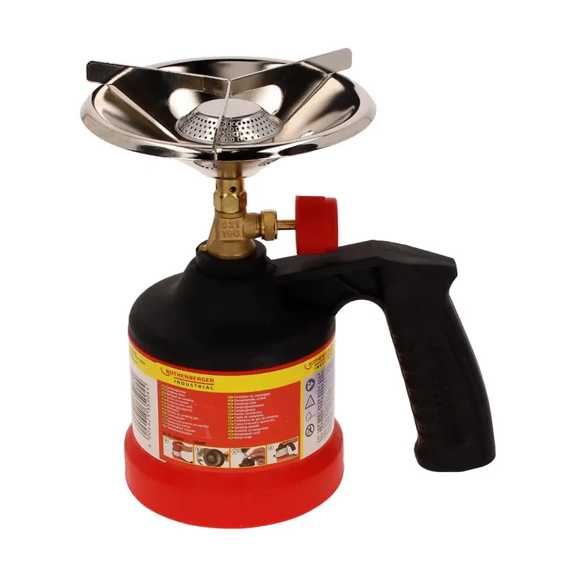 Expressversand Rothenberger Industrial Scout Campingkocher ( 35904 ) Kochauflage ca. 14 cm