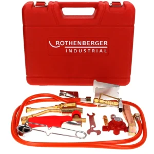 Rothenberger Industrial 2000 °C Turbolötset ( 30900 ) Lötgerät + Zubehör + Koffer Sale