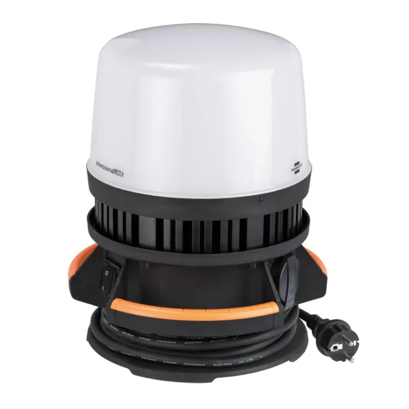 Sichere Zahlung Brennenstuhl professionalLINE ORUM LED Arbeitsleuchte 360° Baustrahler 8050 Lumen ( 9171400800 ) 100 Watt IP54 BGI 608
