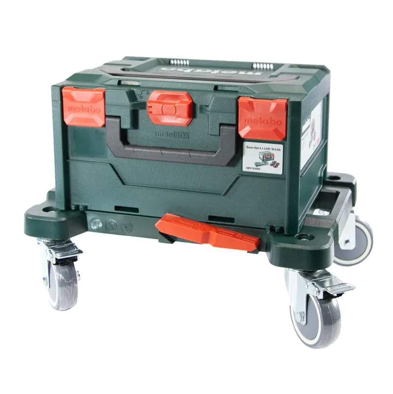 Metabo metaBOX Rollbrett ( 626894000 ) + 1x metaBOX 215 ( 626887000 ) Neue Kollektion