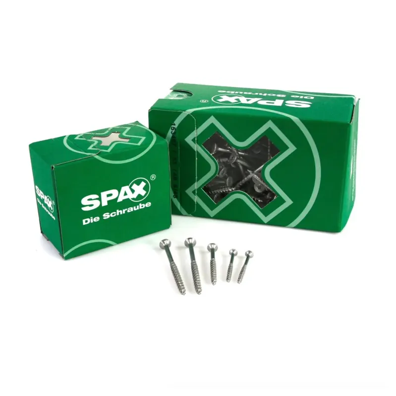 Beliebt SPAX Universalschraube 4,5 x 50 mm 400 Stk ( 2x 0191010450503 ) Teilgewinde Senkkopf T-STAR plus 4Cut WIROX