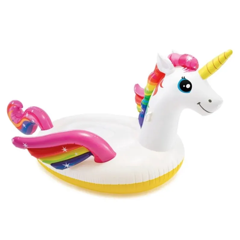 Intex Mega Einhorn Wasserspielzeug Badeinsel ( 57281EU ) Vinyl aufblasbar Super-Preis