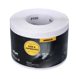 Echt Mirka BASECUT Schleifpapier 115 mm x 50 m P150 Schleifrolle ( 2251100115N ) Universal Schleifpapier