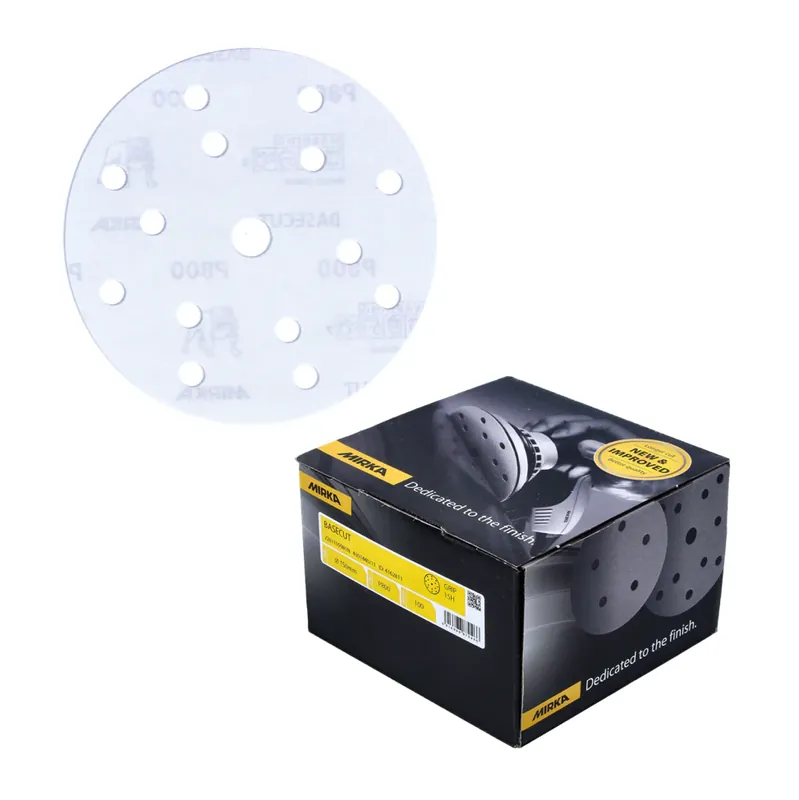 Angebot Mirka BASECUT Schleifscheiben 150 mm P800 200 Stk. ( 2x 2261109981 ) Grip 15 Loch