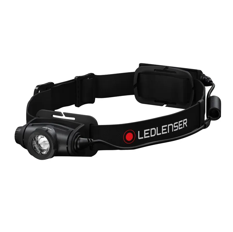 Ledlenser H5R Core LED Stirnlampe 500 lm IP67 Schwarz ( 502121 ) + 1x Akku + 1x Ladekabel Neu Im Sortiment