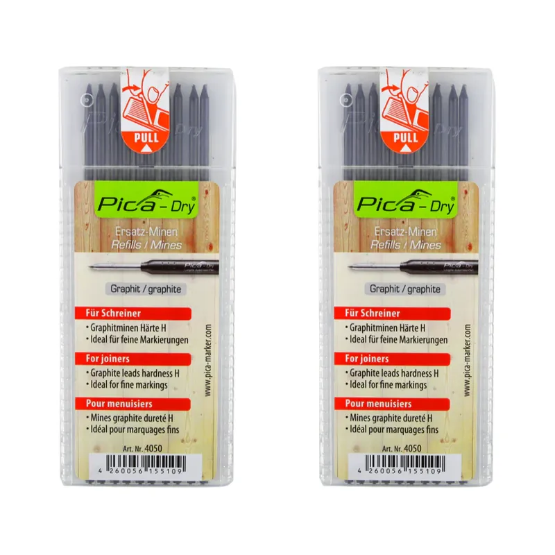 Pica DRY Ersatzminen Graphit Härte H 20 tlg. ( 2x 4050 ) Heißes Angebot