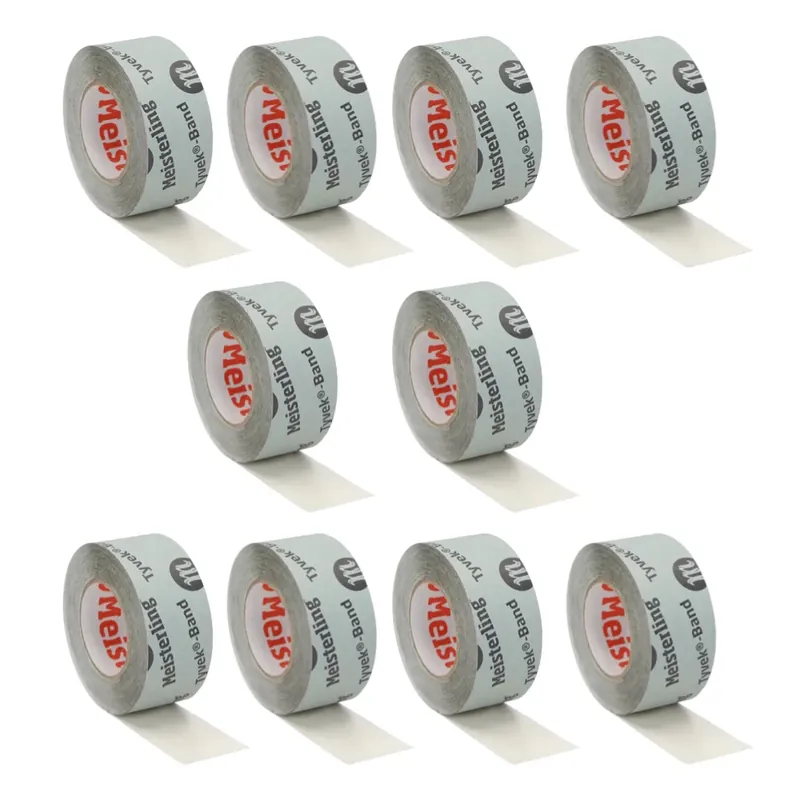Meisterling Tyvek Band 60 mm x 25 m 10 Stk. ( 10x 006300000210 ) reißfestes Tyvek Spinnvlies Nur Für Kurze Zeit