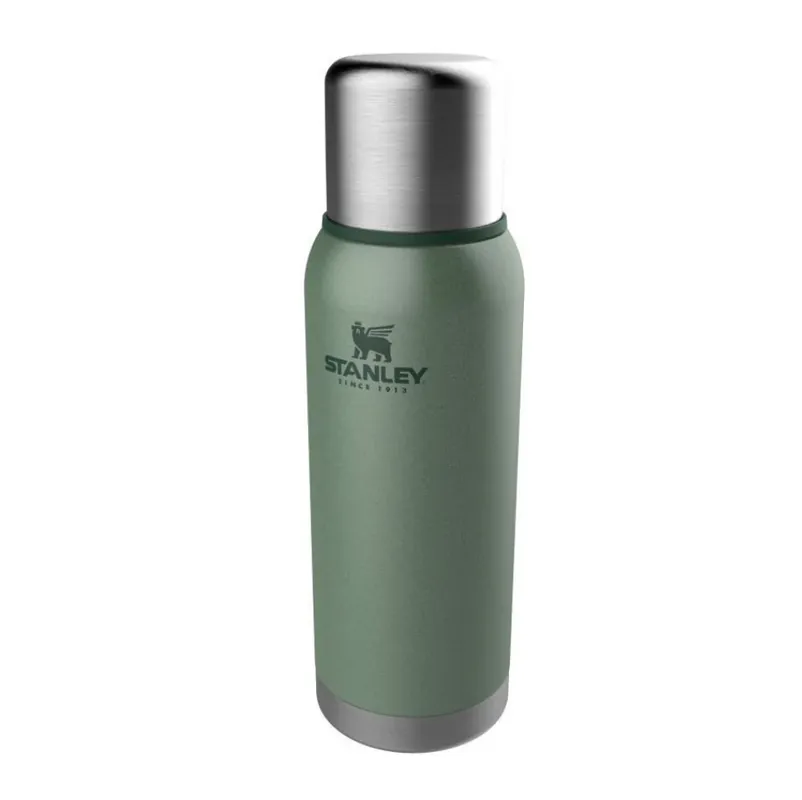 Stanley 1913 Adventure Vakuum Flasche Thermoskanne 1 l Grün doppelwandige Vakuumisolierung 24 Std heiß 24 Std. kalt Sale
