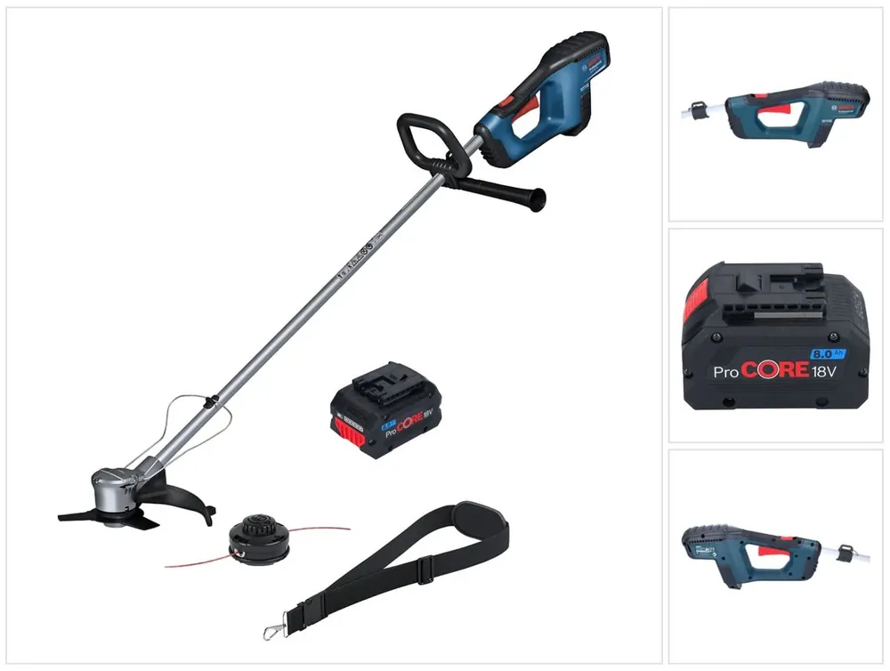 Sichere Zahlung Bosch GFR 18V-23 Professional Akku Freischneider 18 V 230 mm Brushless + 1x ProCORE Akku 8,0 Ah - ohne Ladegerät