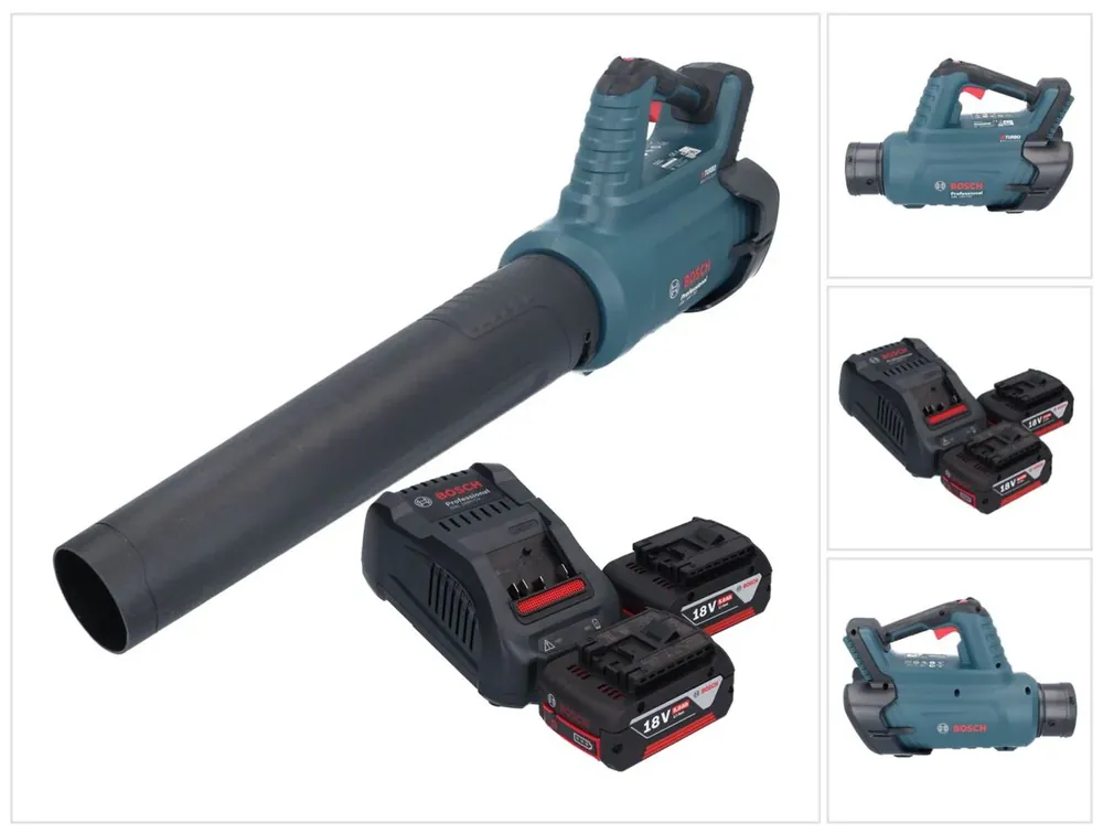 Sonderangebot Bosch GBL 18V-750 Professional Akku Gebläse 18 V BITURBO Brushless + 2x Akku 5,0 Ah + Ladegerät
