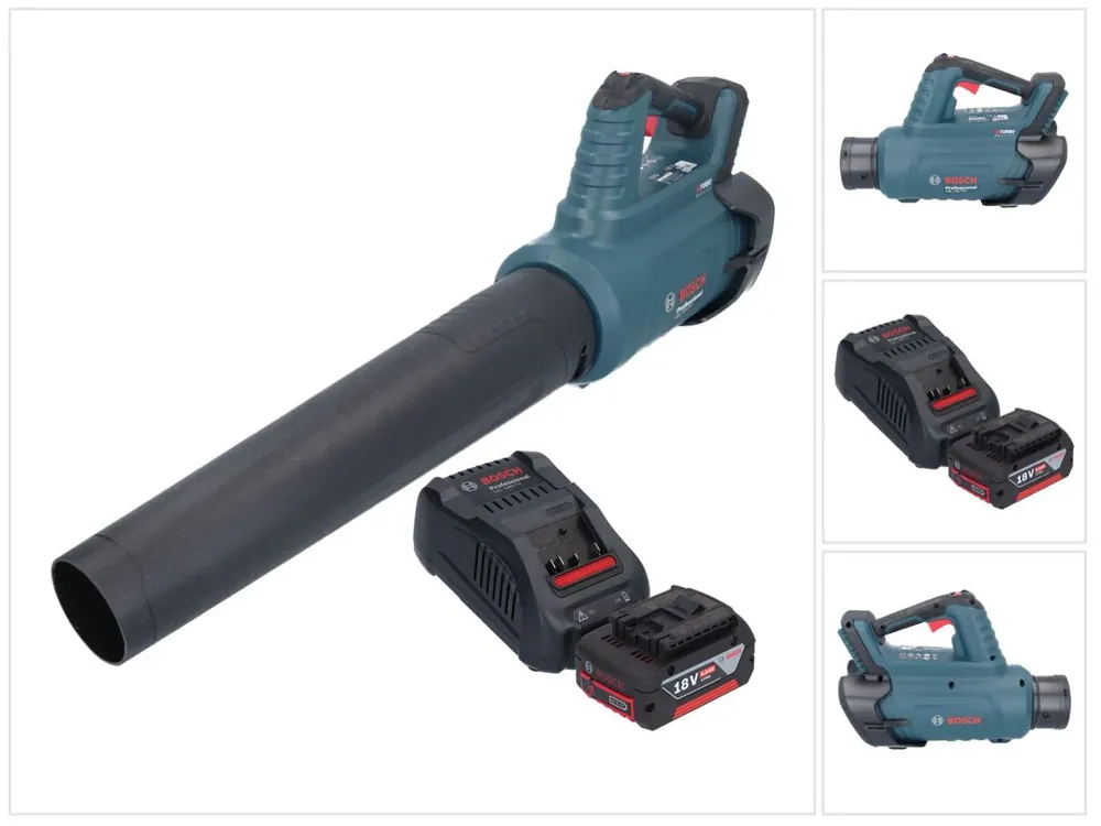 Bosch GBL 18V-750 Professional Akku Gebläse 18 V BITURBO Brushless + 1x Akku 6,0 Ah + Ladegerät Letzte Chance