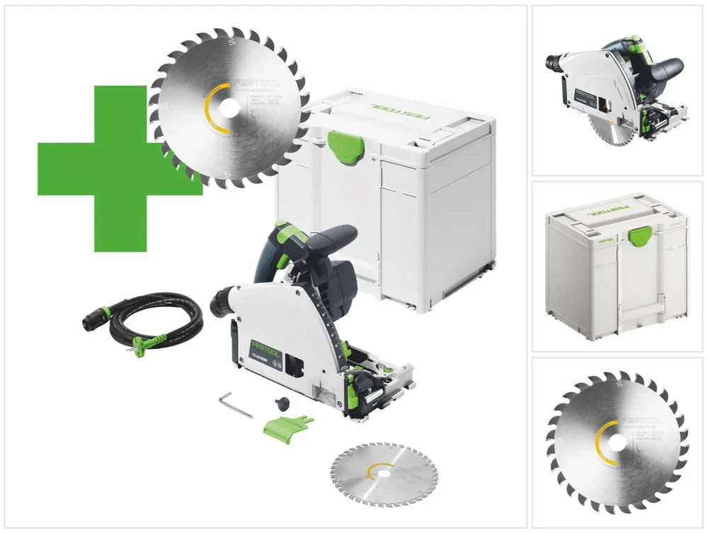 Neue Kollektion Festool TS 60 K-Plus Master Edition Tauchsäge 1500 Watt 168 mm ( 577847 ) + Sägeblatt + Systainer