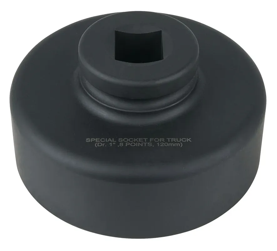 Markenware KS TOOLS 1" Achsmuttern-Schlüssel, 8-kant, kurz, 120 mm ( 460.3330 )