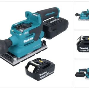 Abverkauf Makita DBO 381 G1U Akku Schwingschleifer 18 V 93 x 185 mm Brushless + 1x Akku 6,0 Ah - ohne Ladegerät