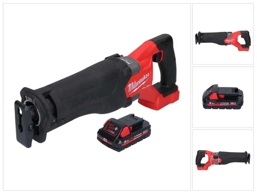 Mega-Angebot Milwaukee M18 FSZ-301 Akku Recipro Säbelsäge 18 V Brushless + 1x Akku 3,0 Ah - ohne Ladegerät