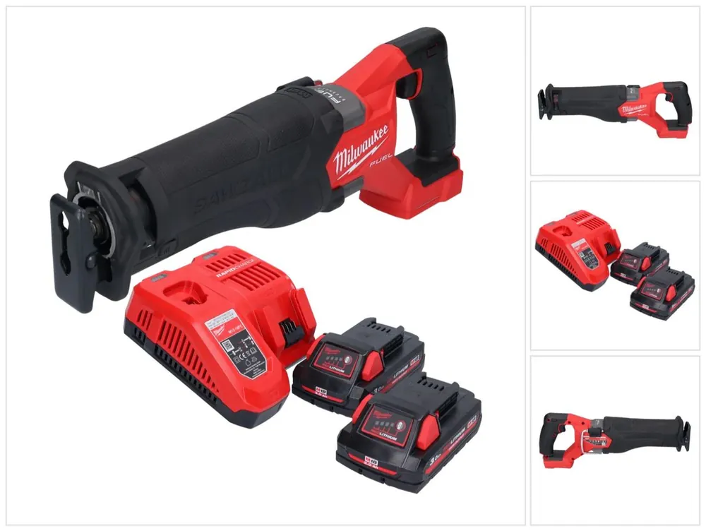 Milwaukee M18 FSZ-302 Akku Recipro Säbelsäge 18 V Brushless + 2x Akku 3,0 Ah + Ladegerät Jetzt Bestellen