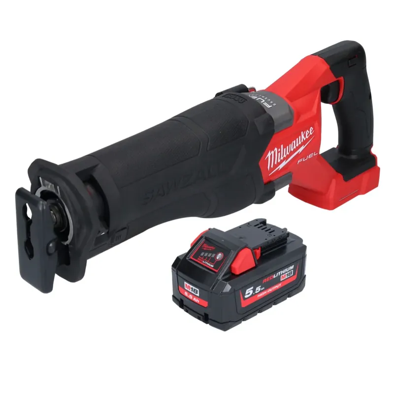Milwaukee M18 FSZ-551 Akku Recipro Säbelsäge 18 V Brushless + 1x Akku 5,5 Ah - ohne Ladegerät Top-Angebot