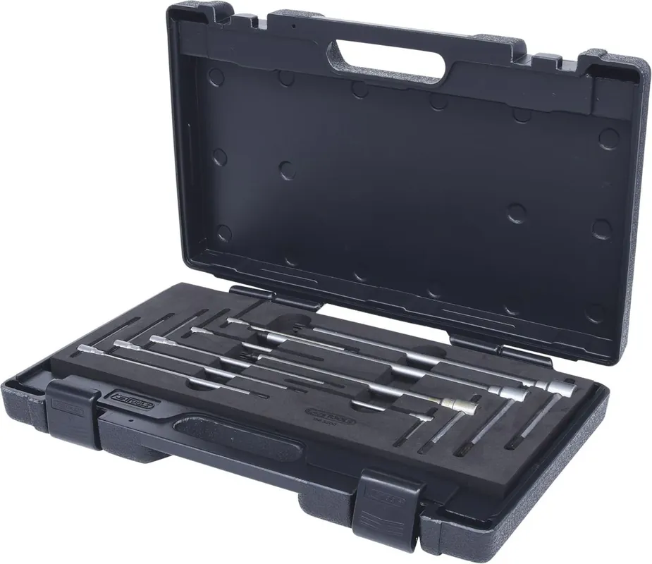 KS TOOLS 3-Wege T-Griff-Torx-Schlüssel-Satz, 9-tlg ( 158.5200 ) Abverkauf