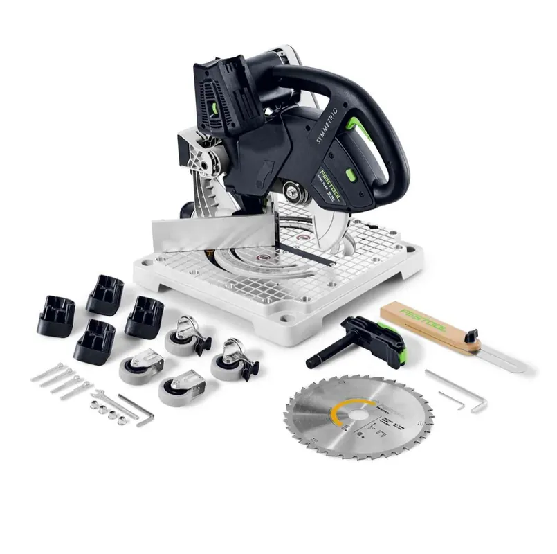 Festool SYMC 70 EB-Basic SYMMETRIC Akku Leistensäge 36 V ( 2 x 18 V ) 216 mm ( 577424 ) Solo - ohne Akku, ohne Ladegerät Finale Aktion