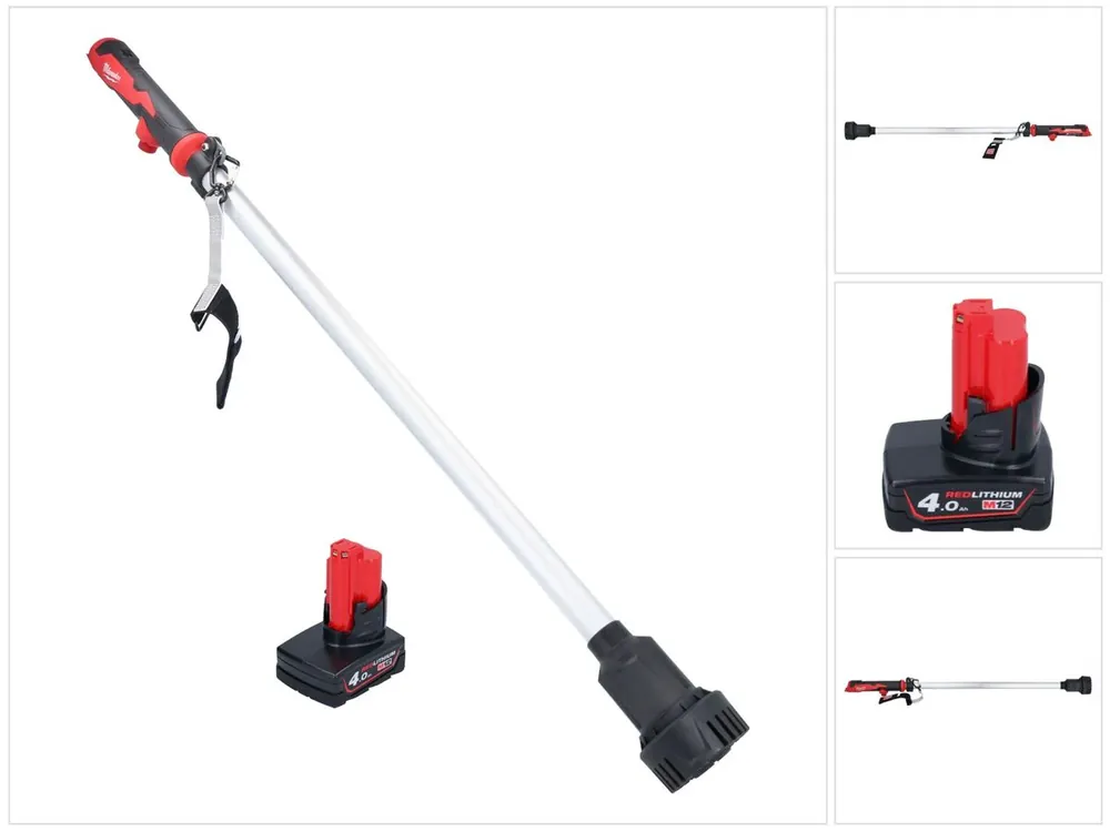Versand Am Gleichen Tag Milwaukee M12 BSWP-401 Akku Transferpumpe 12 V 34 l/min + 1x Akku 4,0 Ah - ohne Ladegerät