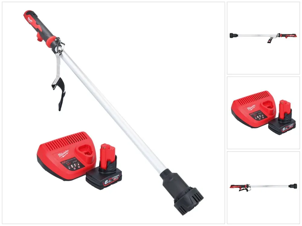 Milwaukee M12 BSWP-601 Akku Transferpumpe 12 V 34 l/min ( 4933479640 ) + 1x Akku 6,0 Ah + Ladegerät Top-Preis