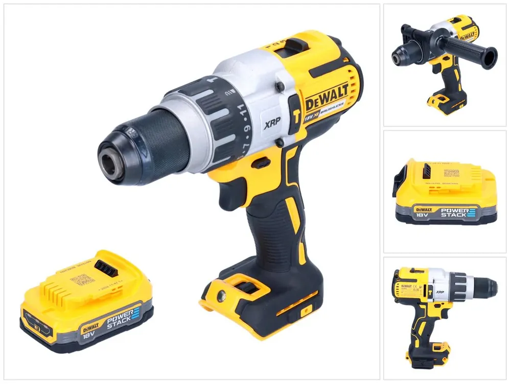 DeWalt DCD 996 N Akku Schlagbohrschrauber 18 V 95 Nm Brushless + 1x Akku 1,7 Ah - ohne Ladegerät Geprüft