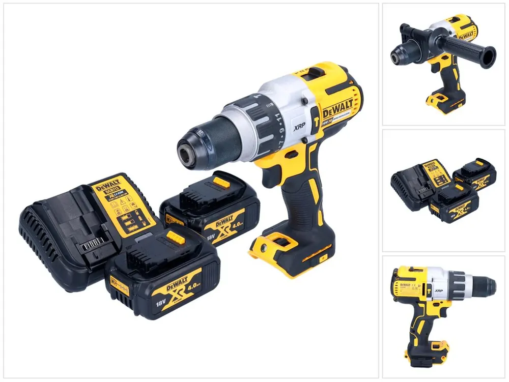 DeWalt DCD 996 M2 Akku Schlagbohrschrauber 18 V 95 Nm Brushless + 2x Akku 4,0 Ah + Ladegerät Solange Der Vorrat Reicht