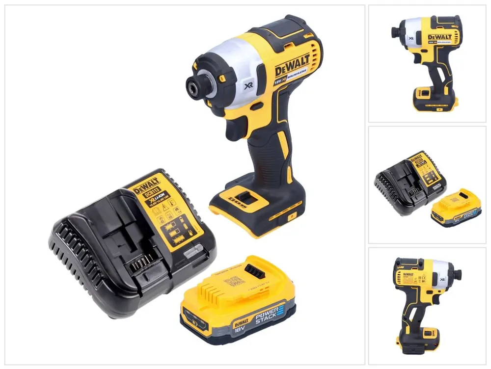 DeWalt DCF 887 E1 Akku Schlagschrauber 18 V 205 Nm 1/4" Brushless + 1x Akku 1,7 Ah + Ladegerät Jetzt Bestellen