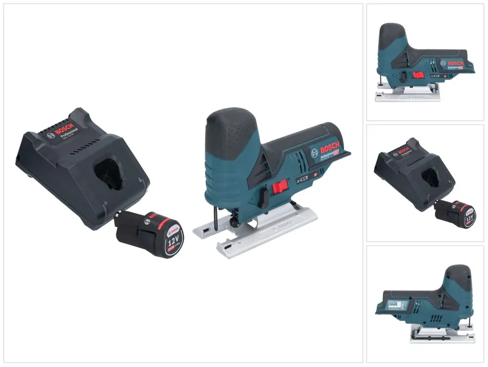 Bosch GST 12V-70 Professional Akku Stichsäge 12 V 70 mm + 1x Akku 2,0 Ah + Ladegerät Jetzt Bestellen