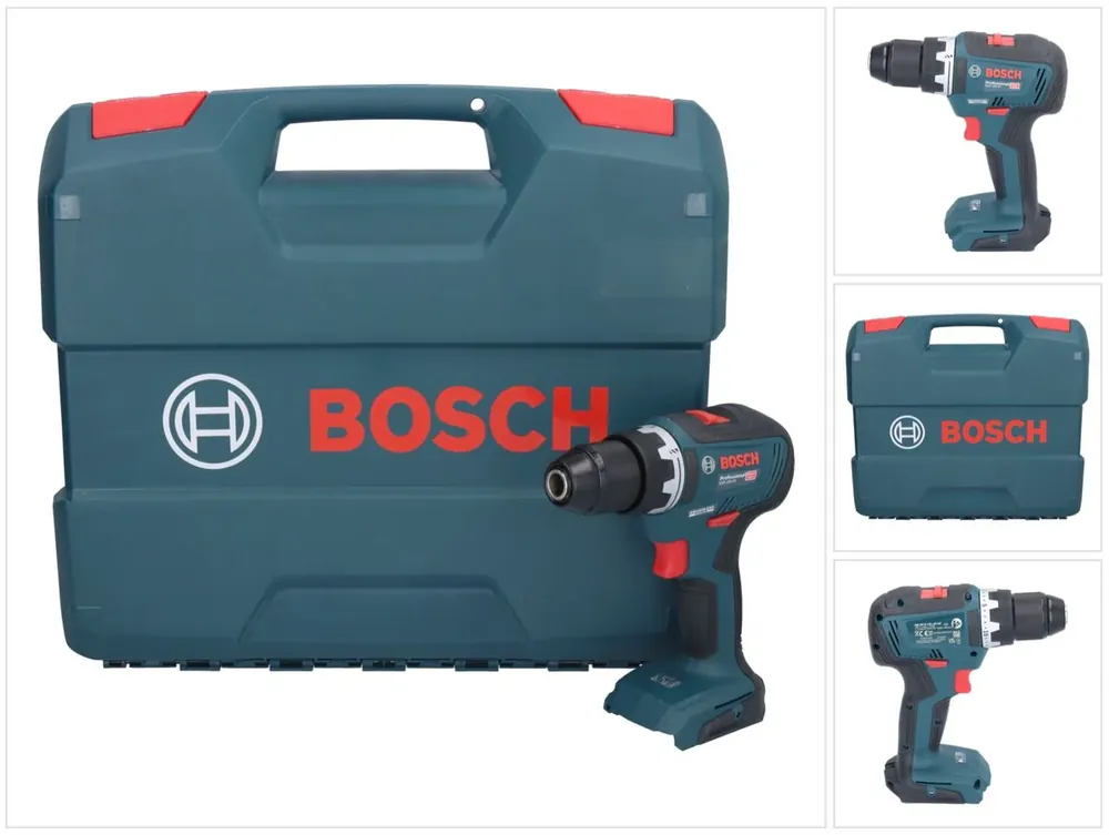Bosch GSR 18V-55 Professional Akku Bohrschrauber 18 V 55 Nm Brushless + L-Case - ohne Akku, ohne Ladegerät Solange Der Vorrat Reicht