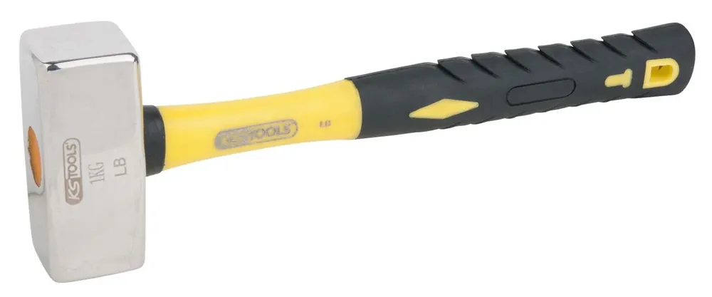 Begrenztes Angebot KS TOOLS EDELSTAHL Fäustel mit Fiberglasstiel, 450g ( 964.2001 )