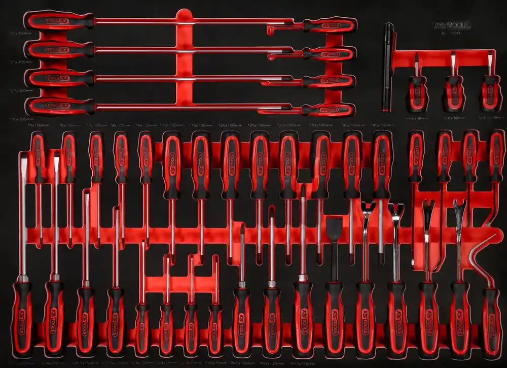 Direkt Vom Hersteller KS TOOLS Schraubendreher-Satz in Schaumstoffeinlage, 46-tlg ( 821.0046 )