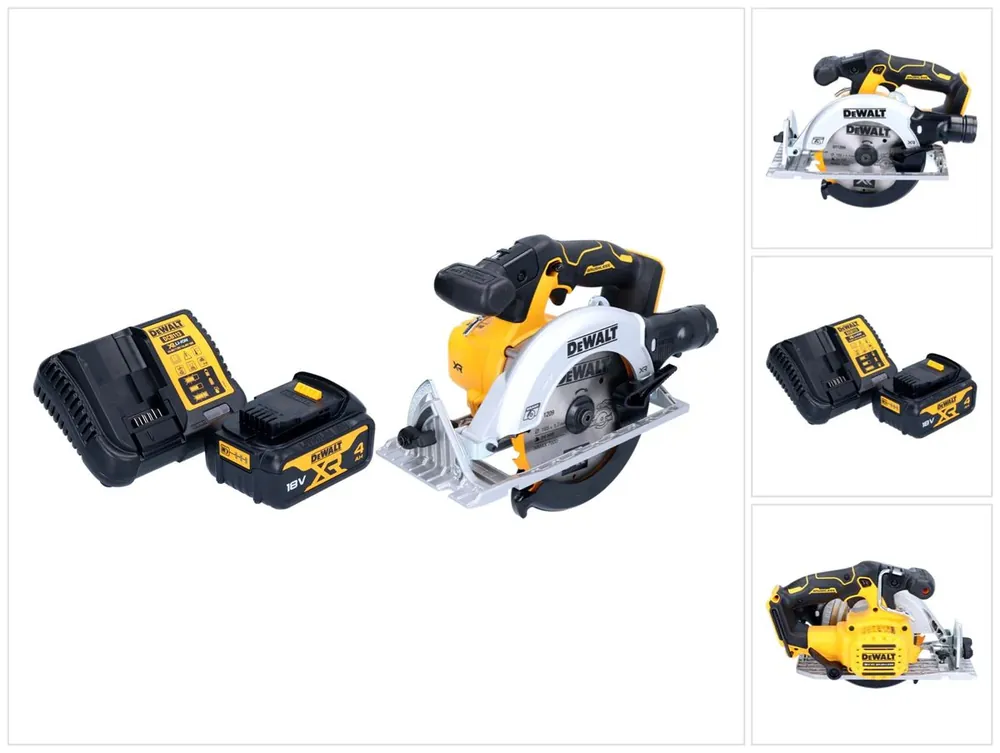 DeWalt DCS 565 M1 Akku Handkreissäge 18 V 165 mm Brushless + 1x Akku 4,0 Ah + Ladegerät Preis Gesenkt