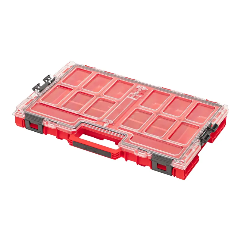 Neu Qbrick System ONE Organizer L 2.0 RED ULTRA HD stapelbar 531 x 379 x 77 mm 6 l IP66 mit 10 Inlays