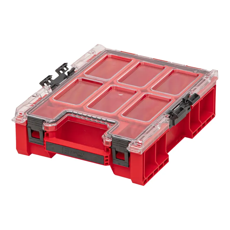 Sale Qbrick System ONE Organizer M Plus RED ULTRA HD Organizer 364 x 264 x 106 mm 4 l stapelbar IP66