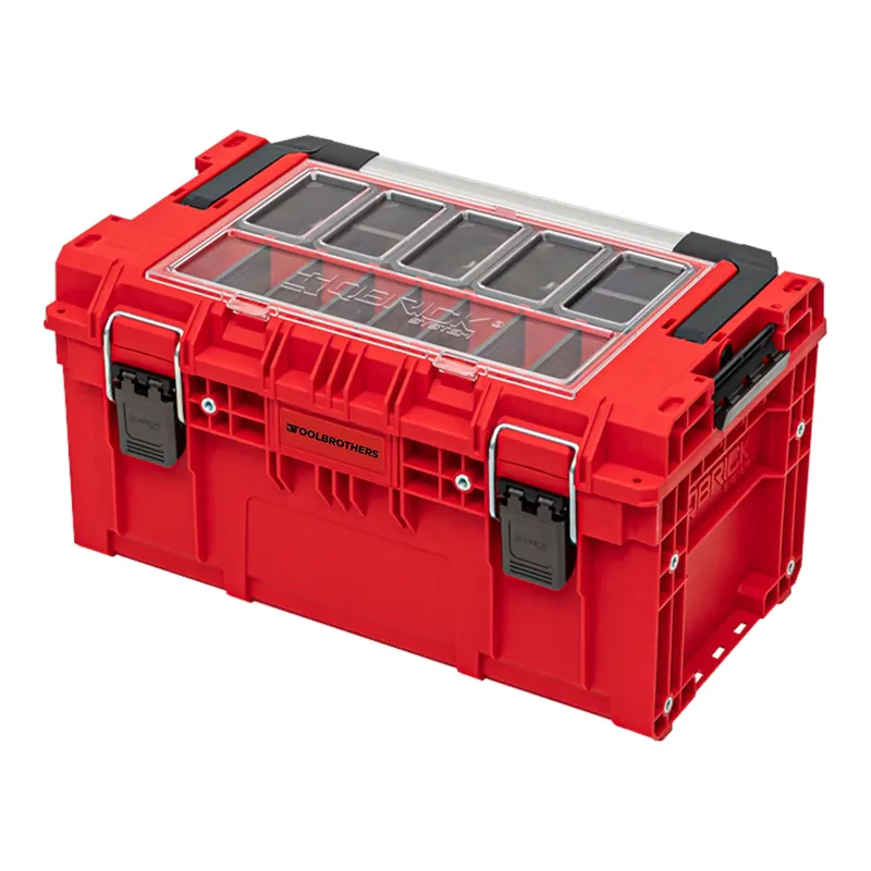 Expressversand Toolbrothers RHINO XL Werkzeugkoffer ULTRA Handling+ Höhe L 26 l IP66 mit herausnehmbaren Trennwänden + Boxen