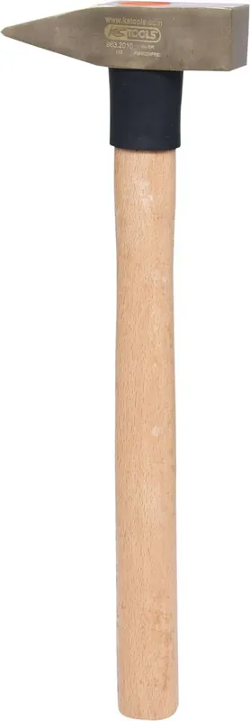 KS TOOLS BRONZEplus Schlosserhammer 500 g, mit Hickorystiel ( 963.2010 ) Direktkauf