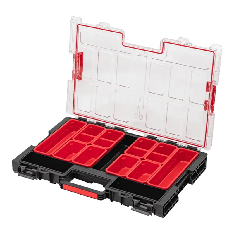 Geprüft Toolbrothers RHINO XXL Organizer ECO Höhe L Boxen 6 l IP66 mit herausnehmbaren Boxen