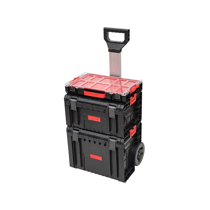 Direkt Vom Hersteller Toolbrothers RHINO L Set 2 ECO Workshop Set + L Cart + L Werkzeugkoffer Organize+ + L Organizer Höhe M Boxen 450 x 390 x 690 mm 52 l IP54