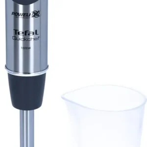 Versand Am Gleichen Tag Tefal Quickcheff 1-in-1 20SP HB658 Stabmixer 1000 W ( HB658838 ) + 800 ml Mixbecher