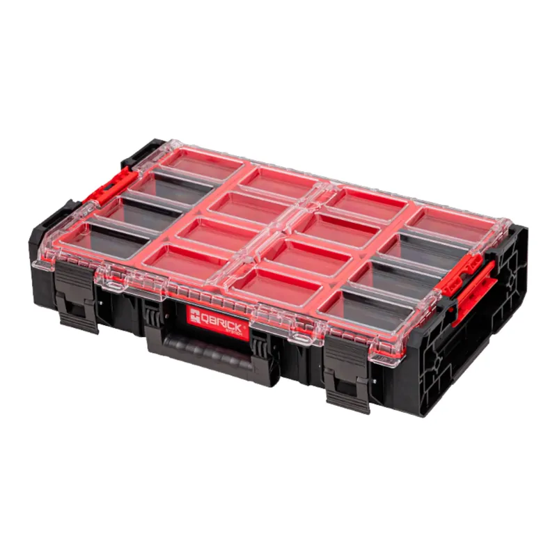 Direktkauf Qbrick System ONE Organizer XL 2.0 stapelbar 582 x 387 x 131 mm 13,5 l IP66 mit 6 Inlays und 6 Trennwände