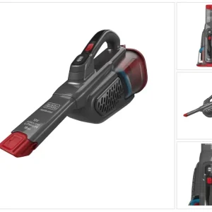 Markenprodukt Black & Decker BHHV315J Hand Staubsauger 12 Volt 2 Stufen mit integriertem Akku