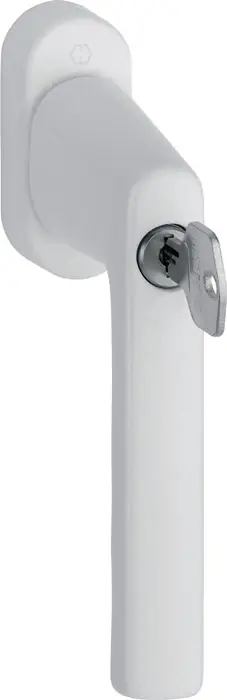 Preisknaller HOPPE Fenstergriff Hamburg 0700LS/U26 100NM Aluminium F9016 verkehrsweiß ( 3000203156 )
