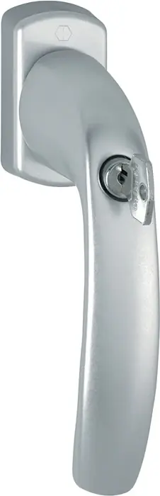 HOPPE Fenstergriff New York 0810SVS/U10 Aluminium F1 / naturfarbig ( 3000203578 ) Bestseller