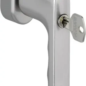 HOPPE Fenstergriff Hamburg 0700S/UD9020 Aluminium F9 / stahlfarben ( 3000203984 ) Direktkauf