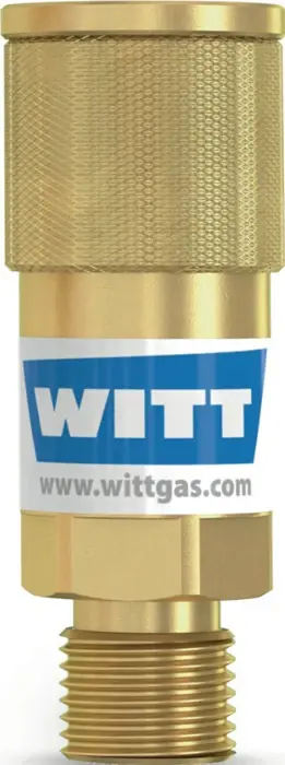 Nur Heute WITT Schlauchkupplung SK 100-1, SK 100-2 Brenngas ( 1201712302 )