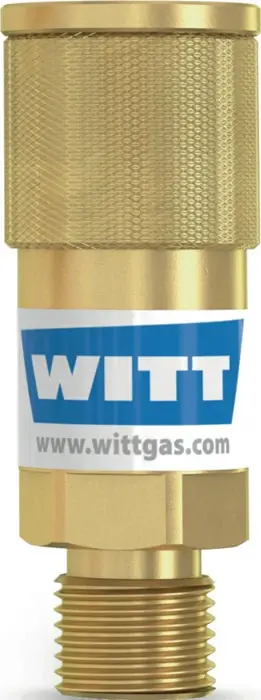 WITT Schlauchkupplung SK 100-1, SK 100-2 Sauerstoff ( 1201712304 ) Sichere Zahlung